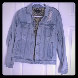 Men’s teen PacSun Jean jacket trendy size small